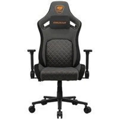 COUGAR Gaming CGR-DFF-GRB Silla para videojuegos de PC Asiento acolchado tapizado Negro, Oro