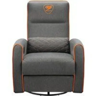 COUGAR Gaming CGR-FDF-GRO Butaca para jugar Asiento acolchado Gris, Naranja
