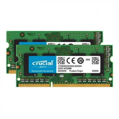 Crucial CT2KIT51264BF160B 8GB (2x4GB) DDR3-1600 SO-DIMM CL11