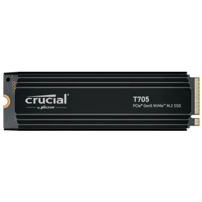Crucial T705 1TB M.2 PCIe Gen5 NVMe con disipador