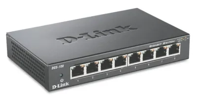 D-Link DGS-108 Switch Ethernet 8 puertos