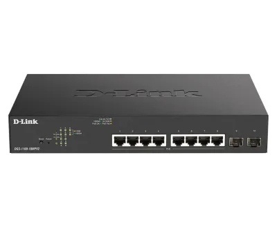 D-Link DGS-1100-10MPV2 Switch Gestionado L2 PoE Gigabit Ethernet