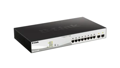 D-Link DGS-1210-10MP Switch Gestionado L2/L3 Gigabit Ethernet PoE Negro