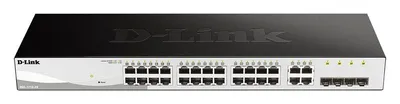 D-Link DGS-1210-28 Switch Gestionado L2/L2+ Negro