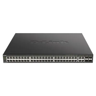 D-Link DGS-2000-52MP Switch Gestionado L2/L3 48 Puertos Gigabit 4 SFP