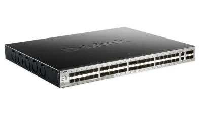 D-Link DGS-3130-54S switch Gestionado L3 Negro, Gris