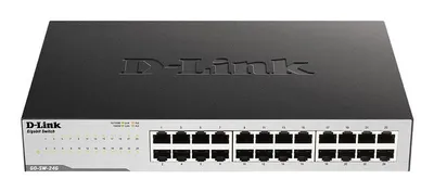D-Link GO-SW-24G No administrado Switch Ethernet Gigabit 1U Negro