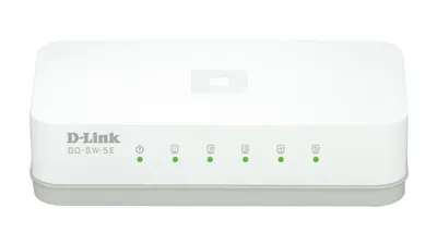 D-Link GO-SW-5E/E Switch No administrado 10/100 Blanco