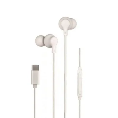 Daewoo DW2016 Auriculares USB-C con Micrófono Blanco