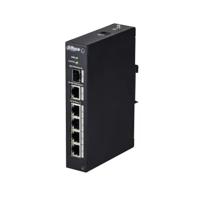 Dahua Technology Access DH-PFS3106-4T Switch No Administrado L2 Ethernet Negro