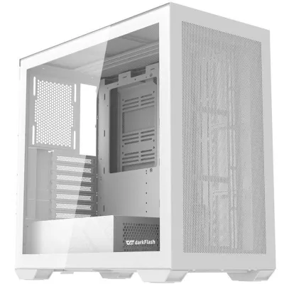 darkFlash DLX4000 Mesh ATX Cristal Templado USB-C 3.0 Blanca