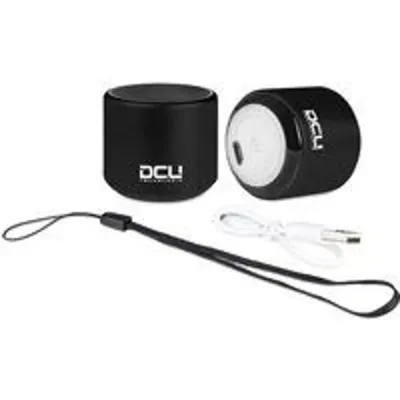 DCU Tecnologic Pack de 2 Mini Altavoces Bluetooth 3W Negros