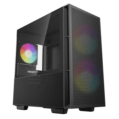 DeepCool CH360 Gabinete ATX Templado USB 3.2 Negra