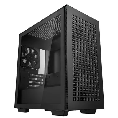 DeepCool CH370 Mini MATX Cristal Templado USB 3.2 Negra