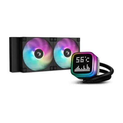 Deepcool LP240 Refrigeración Líquida 240mm ARGB LCD Negro