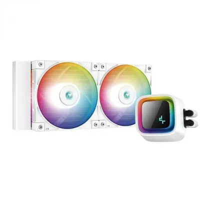 DeepCool LS520 Kit Refrigeración Líquida 240 mm Blanco