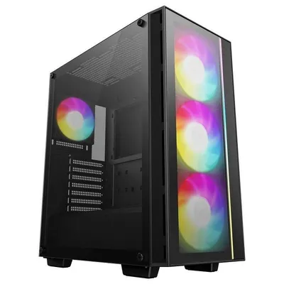 DeepCool MATREXX55 V4 C Cristal Templado USB 3.2 Negra