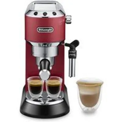 DeLonghi Dedica EC685.R Cafetera de Espresso Roja