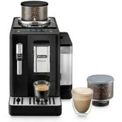 DeLonghi Rivelia Cafetera Superautomática con Molinillo Integrado 19 Bares Negra