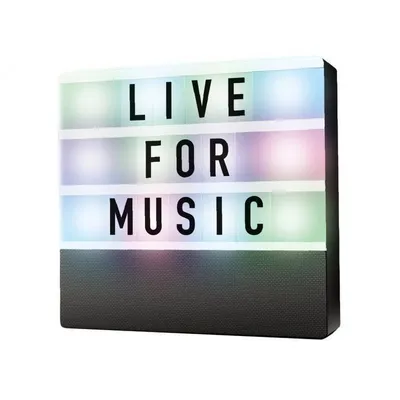 Denver BTL-50 Altavoz Bluetooth Tablero Multicolor