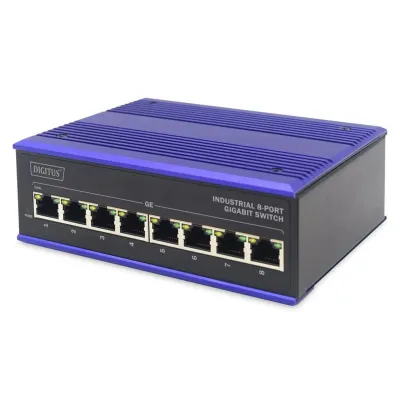 Digitus Switch Industrial 8 Puertos 10/100 Rango Temperatura Extendido