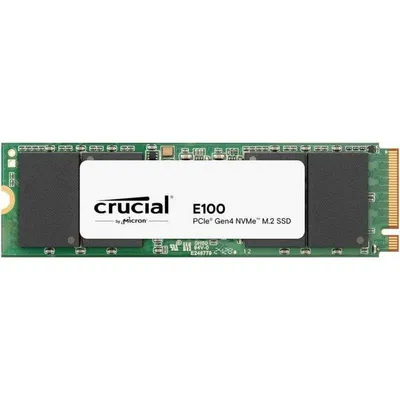 Disco Duro Crucial E100 2TB SSD M.2 PCIe Gen4 5000MB/s Alta Fiabilidad