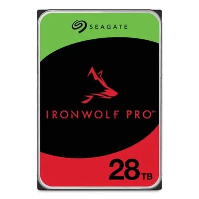 Disco Duro Seagate IronWolf Pro ST28000NT000 28TB HDD 7200rpm SATA III NAS CMR