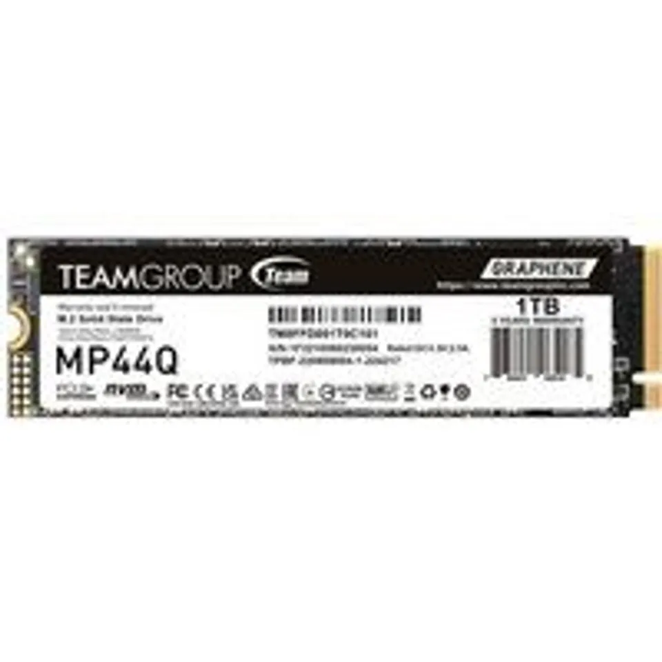 Disco Duro Team Group 4TB SSD M.2 7400MB/s MP44Q PCIe Gen4 x4 QLC + S.M.A.R.T.
