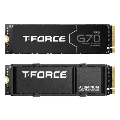 Disco Duro TeamGroup 4TB SSD M.2 7400MB/s T-FORCE G70 Pro PCIe 4.0 + DRAM/SLC Cache