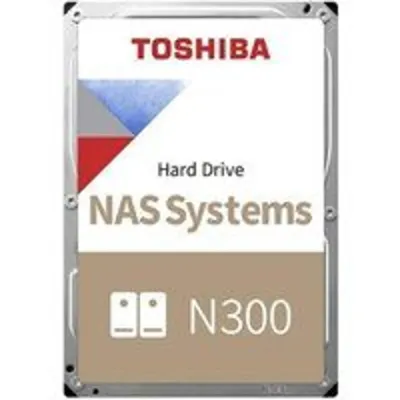 Disco Duro Toshiba N300 4TB 7200RPM 512MB 3.5" SATA III NAS Alto Rendimiento