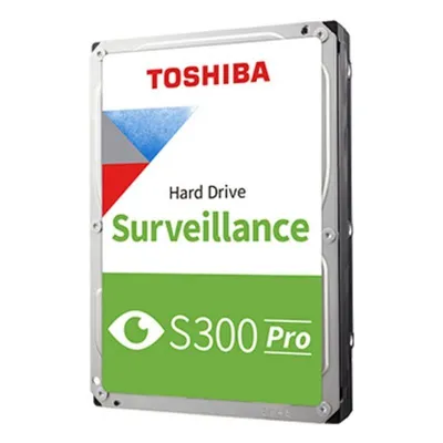 Disco Duro Toshiba S300 Pro Surveillance 8TB HDD 7200rpm SATA III 512MB 24/7
