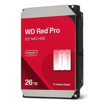 Disco Duro Western Digital Red Pro WD260KFGX 26TB HDD 7200rpm SATA III 512MB NAS