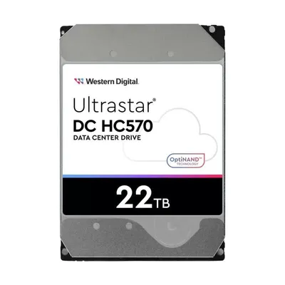 Disco Duro Western Digital Ultrastar DC HC570 22TB HDD 7200rpm 512MB SATA III Alto Rendimiento