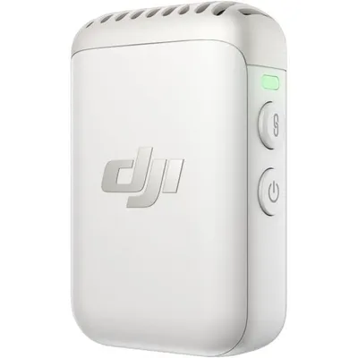 DJI Transmisor Mic 2 Micrófono Inalámbrico Cancelación de Ruido Inteligente Blanco