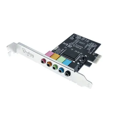Donkey Pc DONKPCIE51 Tarjeta Sonido 5.1 PCIe