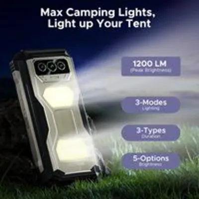 Doogee VMAX S 24GB RAM 256GB 5G 22000mAh Linterna Ultrapotente Resistente