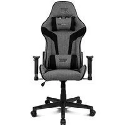 Drift DR90 Silla Gaming de Tela Negra/Gris