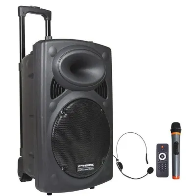 Dynasonic Dynapro 12 Altavoz Bluetooth Karaoke Micrófonos