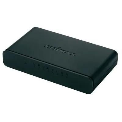 Edimax ES-3308P Switch 8 Puertos 10/100Mbps Negros