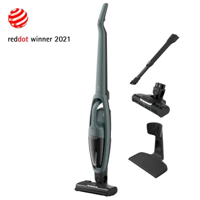 Electrolux ES52C212XN aspiradora de pie y escoba eléctrica Aspiradora escoba Batería Secar Ciclónico, Tela, Espuma Sin bolsa 0,5 L 0 W Verde