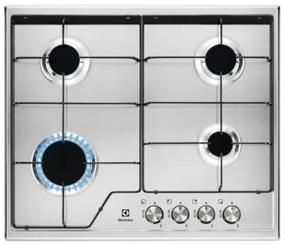 Electrolux KGS6424BX Acero inoxidable Integrado 60 cm Encimera de gas 4 zona(s)
