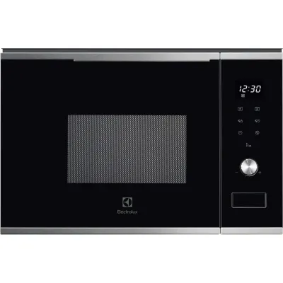 Electrolux KMSD203TMX Negro, Acero inoxidable Microondas con grill Integrado 20 L 800 W