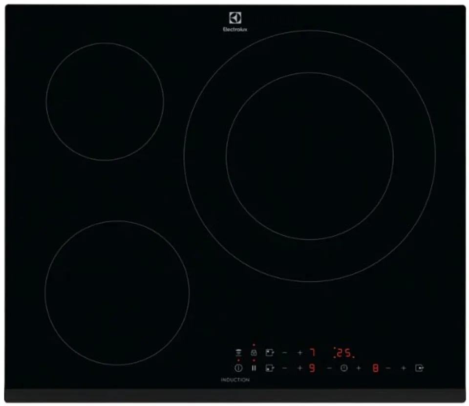 Electrolux LIL60336 Negro Integrado 59 cm Con placa de inducción 3 zona(s)