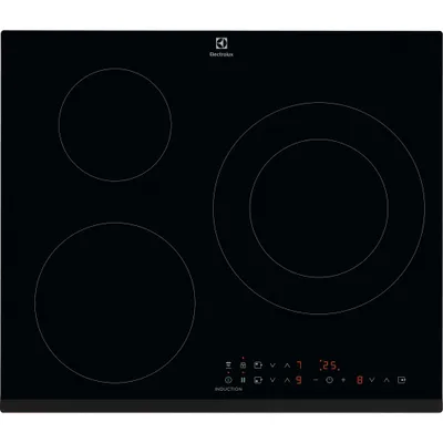 Electrolux LIT60336 hobs Negro Integrado 60 cm Con placa de inducción 3 zona(s)