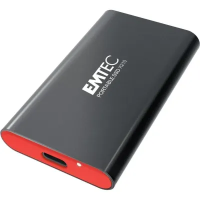 Emtec X210 Elite SSD externo 256GB USB-C 3.2 Gen2 Negro