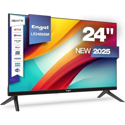 Engel LED LE2486SM 24" HD Ready Smart TV VIDAA Dolby Audio