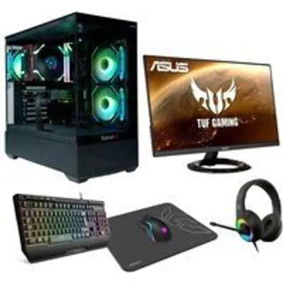 Epical-Q Pack Gaming Epic100 AMD Ryzen 5 8400F 32GB 1TB SSD RTX 5060 Monitor 24" Pack Gaming