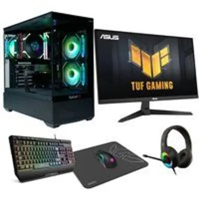 Epical-Q Pack Gaming Epic102 AMD Ryzen 7 8700F 32GB 1TB SSD RTX 5060 WiFi Monitor 27" Periféricos