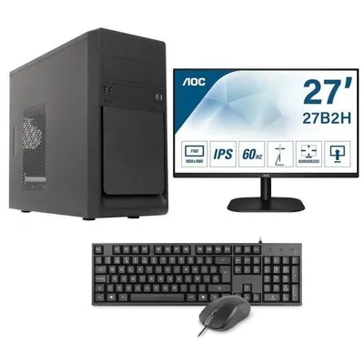 Epical-Q PackSoho4 i5-12400/16GB/1TB27″Monitor/Teclado/Ratón