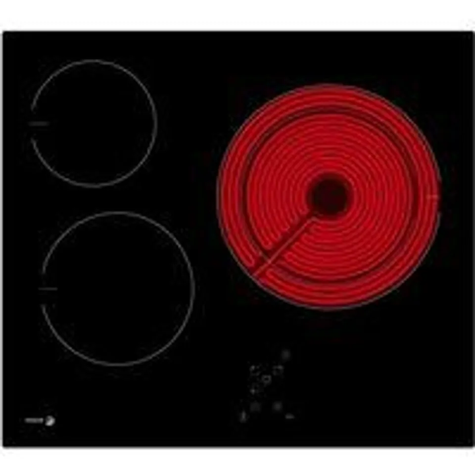 Fagor 3VFT-33AC Placa Vitrocerámica 3 Zonas Negra